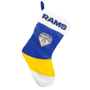 Los Angeles Rams NFL Super Bowl LVI Champions Stocking