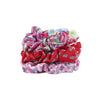 St Louis Cardinals MLB Mini Print 3 Pack Scrunchies