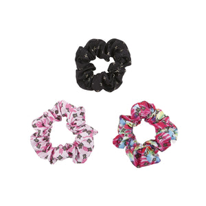 New Orleans Saints NFL Mini Print 3 Pack Scrunchies