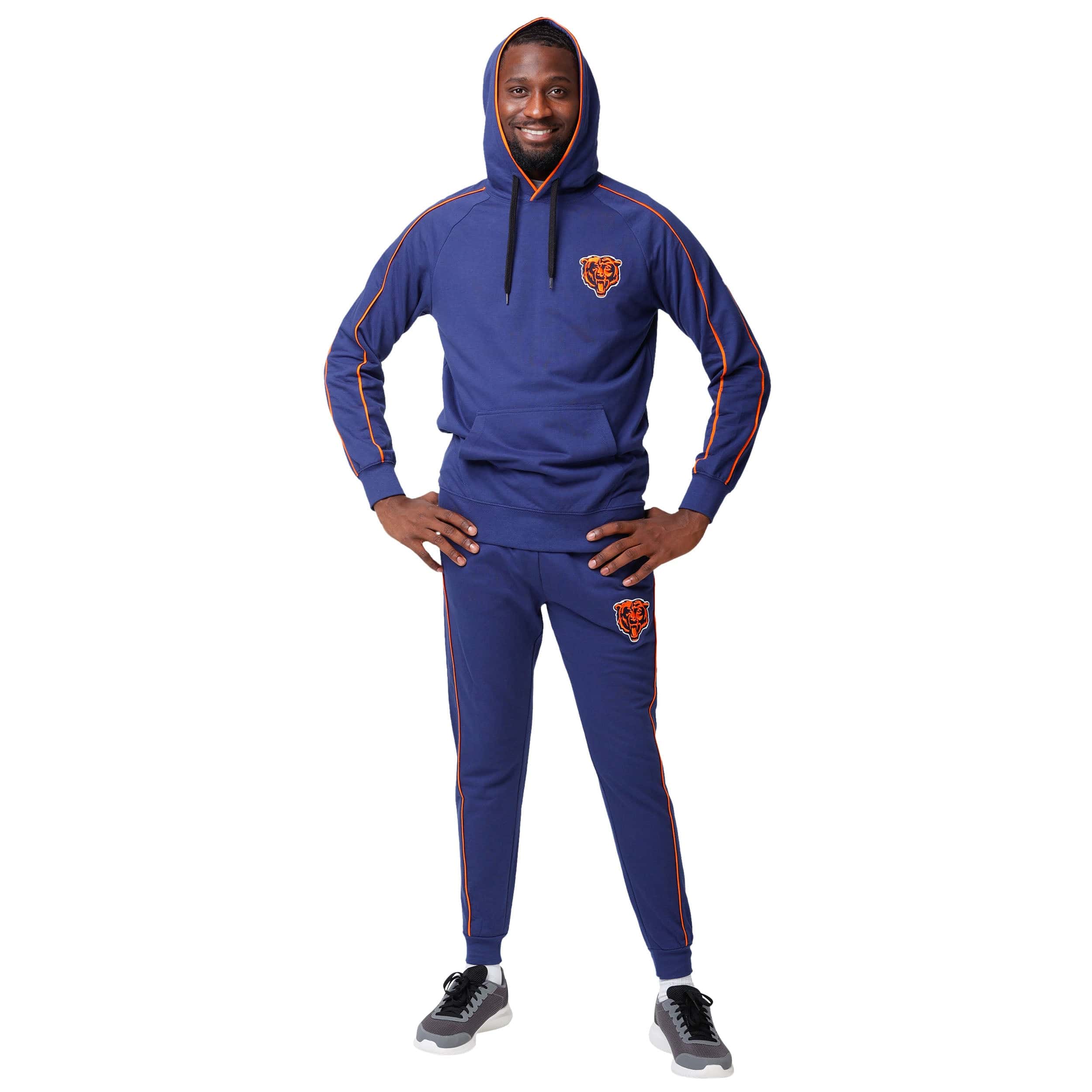 Chicago Bears Tracksuit Men Hoodie Pants Jogger Sweatshirts Sweatpants  Sweatsuit