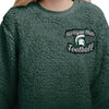 Michigan State Spartans NCAA Womens Sherpa Lounge Set