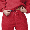 San Francisco 49ers NFL Womens Sherpa Lounge Set