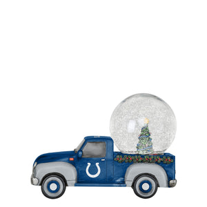 Indianapolis Colts NFL Pickup Truck Snow Globe