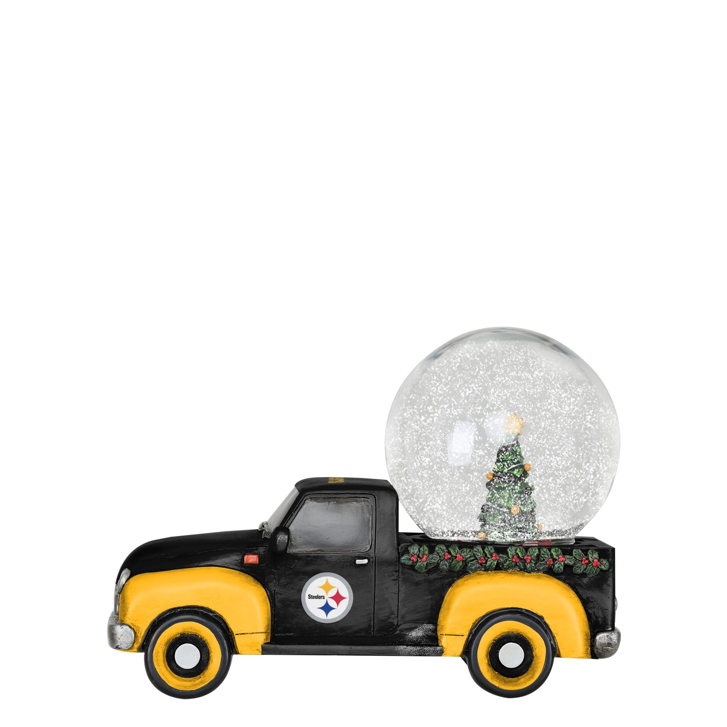 Pittsburgh Steelers NFL Pickup Truck Snow Globe