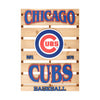 Chicago Cubs MLB Wood Pallet Sign