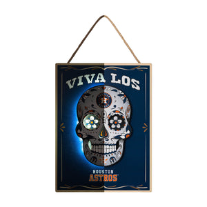 Houston Astros MLB Day ofThe Dead LED Sign