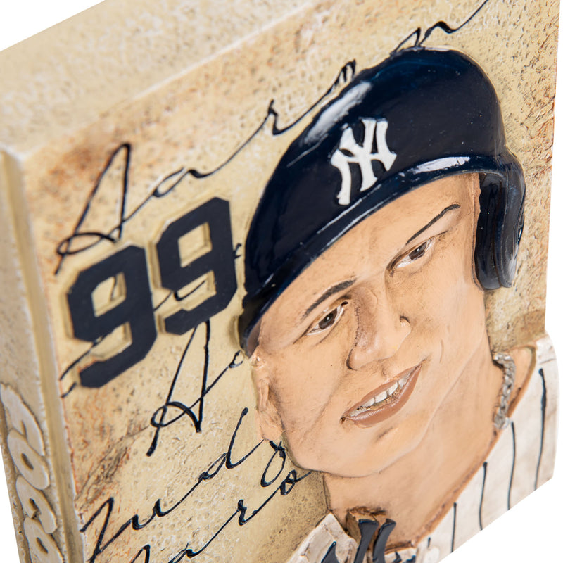 Aaron Judge 99 New York Yankees baseball country flag signature