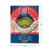 Chicago Cubs MLB Wrigley Field Stadium Wall Plaque