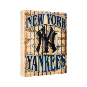New York Yankees MLB Team Logo Wall Plaque