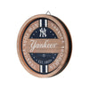 New York Yankees MLB Wooden Barrel Sign