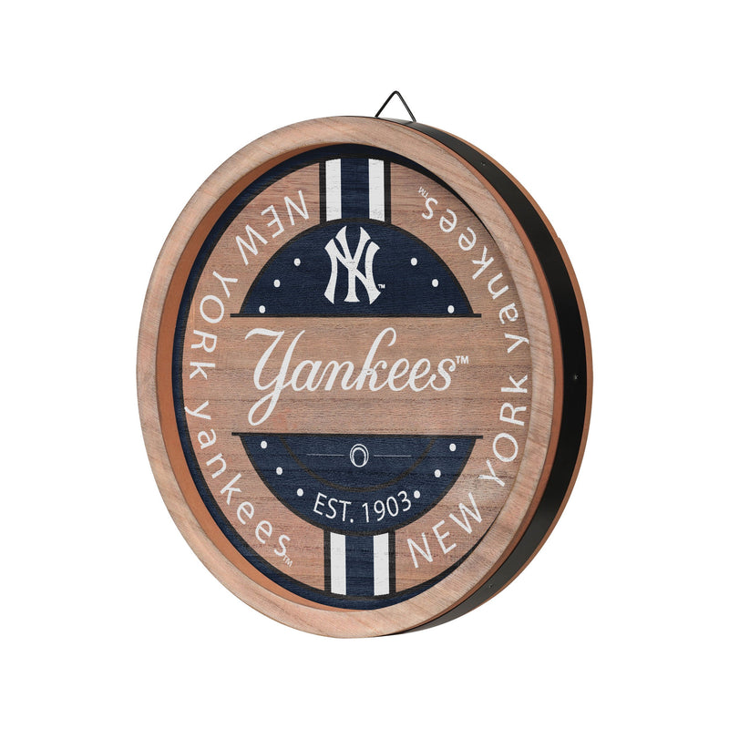 New York Yankees Clock MLB Fan Shop