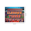 Clemson Tigers NCAA Canvas Wall Sign