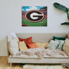 Georgia Bulldags NCAA Canvas Wall Sign
