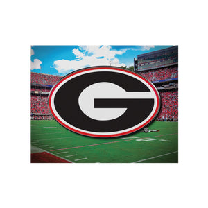Georgia Bulldags NCAA Canvas Wall Sign