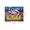 LSU Tigers NCAA Canvas Wall Sign