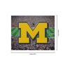 Michigan Wolverines NCAA Canvas Wall Sign