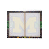 Michigan Wolverines NCAA Canvas Wall Sign