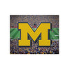 Michigan Wolverines NCAA Canvas Wall Sign