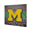 Michigan Wolverines NCAA Canvas Wall Sign