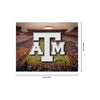 Texas A&M Aggies NCAA Canvas Wall Sign