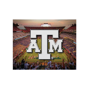 Texas A&M Aggies NCAA Canvas Wall Sign
