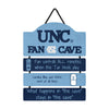 North Carolina Tar Heels NCAA Mancave Sign