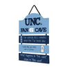 North Carolina Tar Heels NCAA Mancave Sign