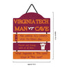 Virginia Tech Hokies NCAA Mancave Sign