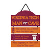 Virginia Tech Hokies NCAA Mancave Sign