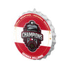 Georgia Bulldogs NCAA 2022 Football National Champions Metal Distressed Bottle Cap Wall Sign