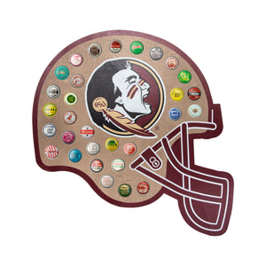 Florida State Seminoles NCAA Push Bottle Cap Wall Sign
