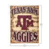 Texas A&M Aggies NCAA Team Logo Wall Plaque