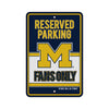 Michigan Wolverines NCAA Road Sign