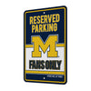 Michigan Wolverines NCAA Road Sign