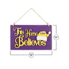 LSU Tigers NCAA This Home Believes Wall Sign