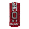Ohio State Buckeyes NCAA Wooden Bottle Cap Opener Sign