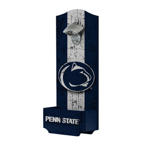 Penn State Nittany Lions NCAA Wooden Bottle Cap Opener Sign