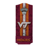 Virginia Tech Hokies NCAA Wooden Bottle Cap Opener Sign