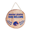 Boise State Broncos NCAA Wood Stump Sign