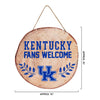 Kentucky Wildcats NCAA Wood Stump Sign