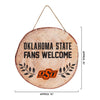 Oklahoma State Cowboys NCAA Wood Stump Sign