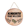 UCF Knights NCAA Wood Stump Sign