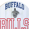 Buffalo Bills NFL Bottle Opener Cap Catcher Wall Sign