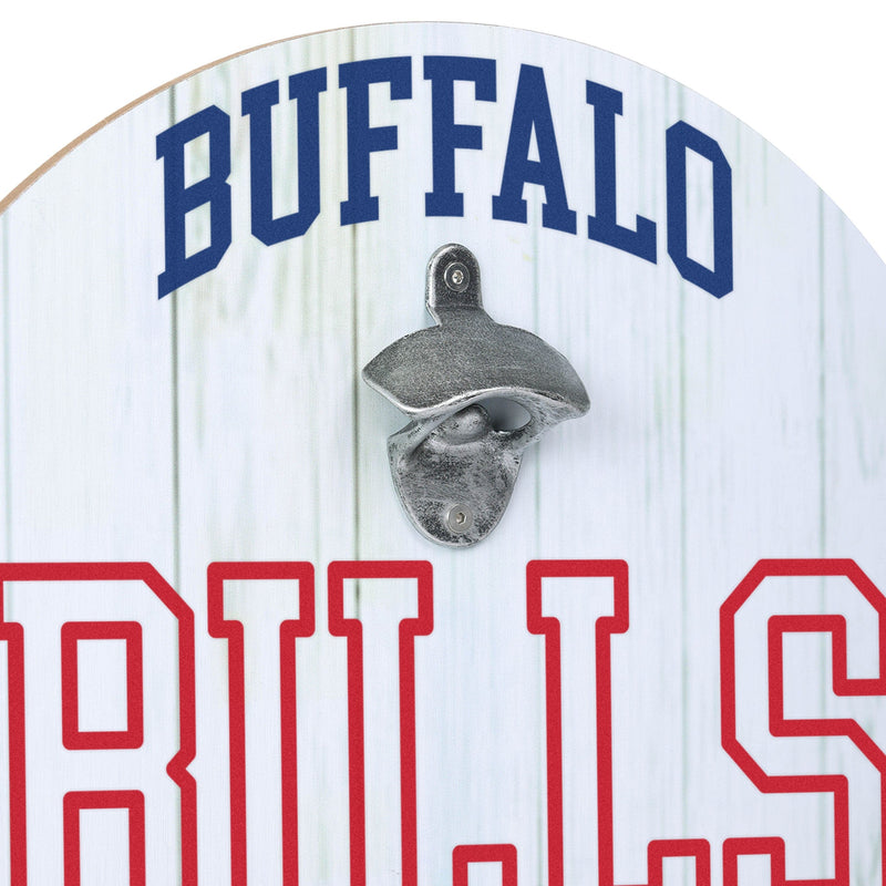 Buffalo Bills Bottle Cap Bottle Opener