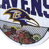 Baltimore Ravens NFL Bottle Opener Cap Catcher Wall Sign