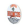 Denver Broncos NFL Bottle Opener Cap Catcher Wall Sign