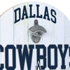 Dallas Cowboys NFL Bottle Opener Cap Catcher Wall Sign