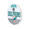 Miami Dolphins NFL Bottle Opener Cap Catcher Wall Sign