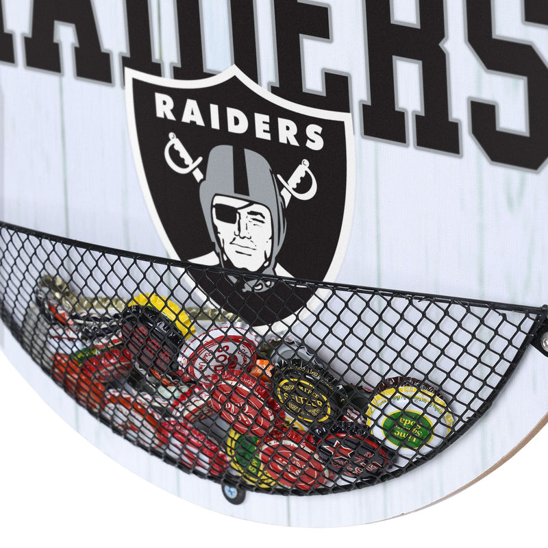 Las Vegas Raiders NFL Metal Tacker Wall Sign