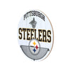 Pittsburgh Steelers NFL Bottle Opener Cap Catcher Wall Sign